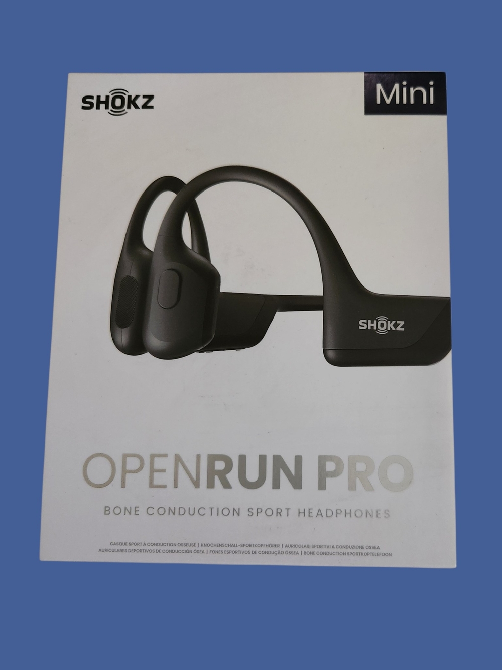 Shokz OpenRun Pro Mini Bone Conduction Headphones - Black